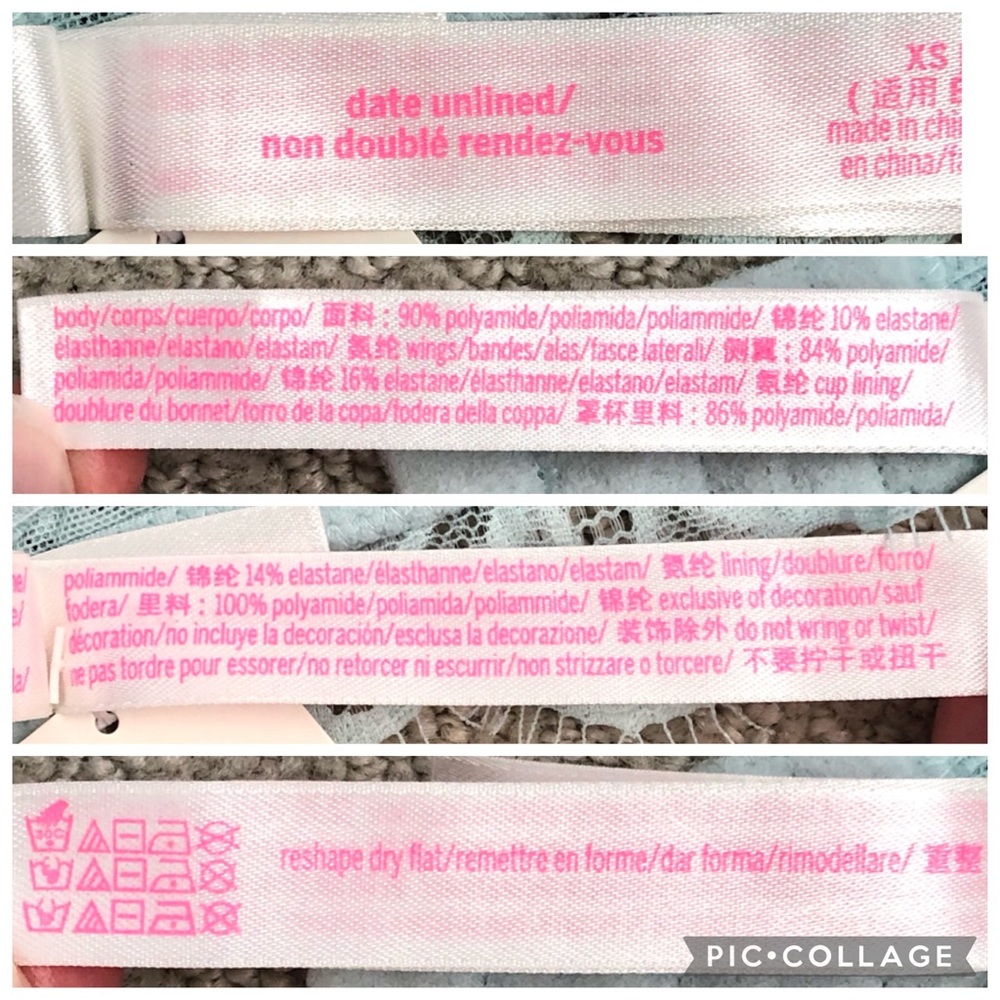 CLOSEOUT \PINK Victoria’s Secret\• NWT Date Unlined Bra - Picture 12 of 12